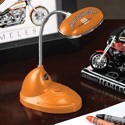 Harley Davidson LED Desk Lamp, Orange