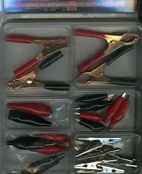 28-Piece Electric Alligator Clips