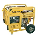 Genmax Portable Diesel 6000w Open Generator