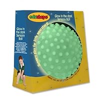 Edushape Glow In The Dark Sensory Ball Green/Blue