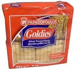 Goldies Toast Rusks - Wheat 255g - Red Bag