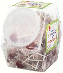 YummyEarth Organic Vitamin C Pops (125+ Count), 30-Ounce Counter Bin