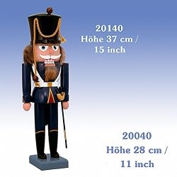 Decorative Christmas Nutcracker - Dutch cavalry Sergeant - Small (11 inches)