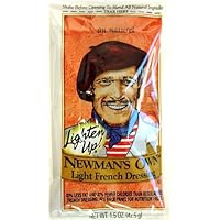 Newman's Own LIGHT FRENCH (10 - 1.5 oz Pouches) Dressing Kosher OU