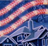 9 Feet Red LED Crystal Iced Rope Christmas Lights #ES64-300