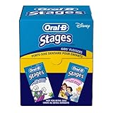 Oral-B Stages Floss, Kids Flossers Bag, 20-Count Bags (Pack of 24)