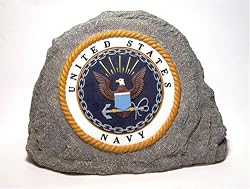 Red Carpet Studios Ltd. Garden Stones Military Memorial Stones Navy