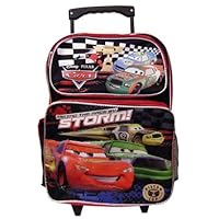 16' Cars Taking the Race By Storm Rolling Backpack