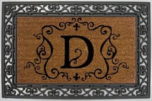 Monogram Coir Doormat - D