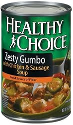 Healthy Choice Zesty Gumbo Soup, 15-Ounce Cans (Pack of 12)