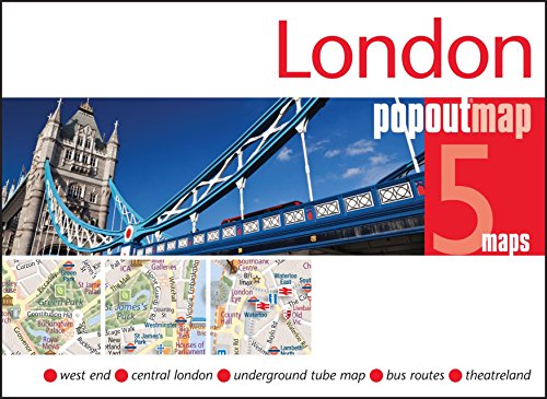 london popout map popout maps