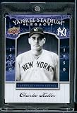 2008 Upper Deck Yankee Stadium Legacy Collection # 23 Charlie Keller - New York Yankees - Limited Edition MLB Baseball Card in Protective Screw Down Display Case!