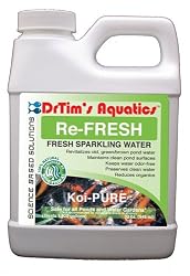 DrTim's Aquatics 655 64 oz Koi-Pure Re-Fresh for Natural Sparkling Ponds and Water Gardens