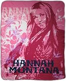 Hannah Montana "Girls Rock!" Over-size Fleece Throw Blanket