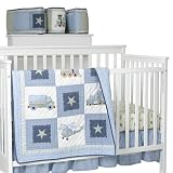 Tiddliwinks Transportation 4-pc. Crib Set - Blue
