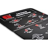 G2 Fit Self-Guiding Golf Stretch Fitness Mat for Men