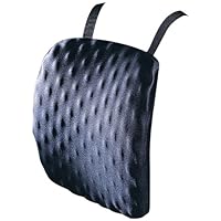 Kensington HalfBack Pad,  Chair Pad for Spine Comfort and Support, in Black (L82021B)