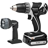 Panasonic EY7440LN2L 14.4-Volt Lithium Ion Drill Driver Kit With Light