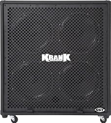 Krank Black Rev SST 4x12 Speaker Cabinet with Black Grill