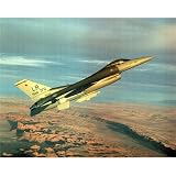 (16x20) F-16C Falcon (In Air) Art Poster Print