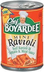 Chef Boyardee  Mini Ravioli, 15-Ounce Units (Pack of 24)