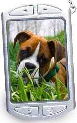 1.8" Digital Photo Keychain with Desk Frame Adaptor and Bonus Protective Pouch