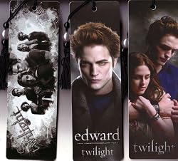 Twilight Cullens, Edward, Edward/Bella Bookmarks Set of 3 NEW
