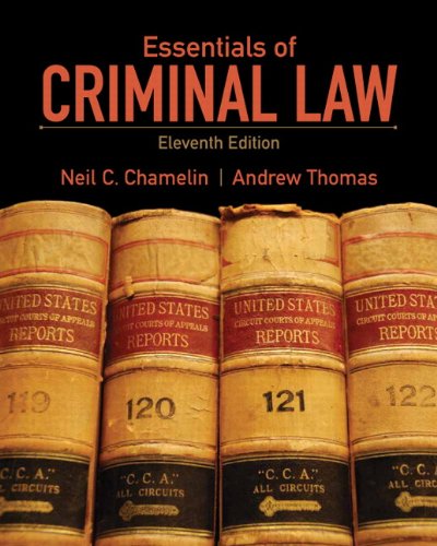 essentials of criminal law 11th edition