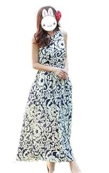 Sleeveless Chiffon Summer Ankle Length Evening Dress/Party Dress/Maxi Dress 