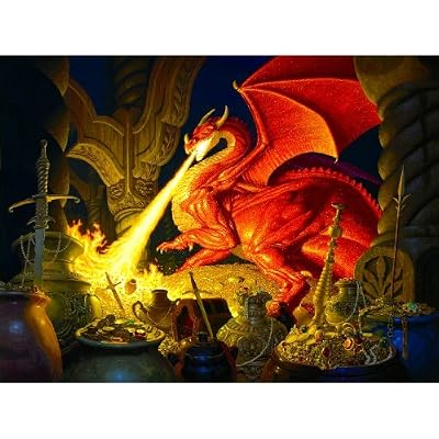 Smaug Dragon 1000pc Jigsaw Puzzle by Greg Hildebrandt