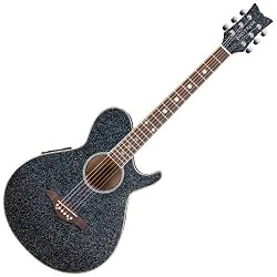 Daisy Rock Wildwood Artist Acoustic/Electric (Rainbow Sparkle)