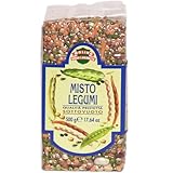 Molino Borgo Mixed Dry Vegetable Soup Mix - Lentils, Beans, Barley, Peas - Vacuum Sealed 17.64 oz