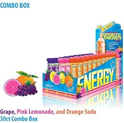 ZipFizz Energy Drink Mix Combo 30 tubes