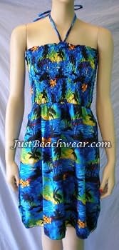 Tube Dress-Sunsets and Sailboats