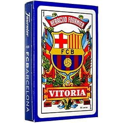 Fournier FC Barcelona Spanish Playing Cards