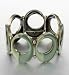 60s Two Tone Stretch Bracelet