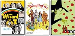 THE WIZARD OF OZ POSTER SET 3 NEW MOVIE POSTERS