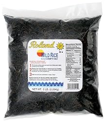 Roland Fancy Grade A Wild Rice, 5-Pound Bag
