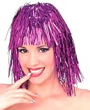 Purple Tinsel Wig