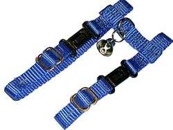 Sandia Pet Products Royal Blue Ferret Harness with Bell