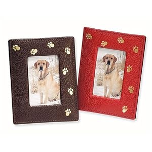 Pet Frame, Genuine Italian Leather, 2 3/4" x 3 3/4"
