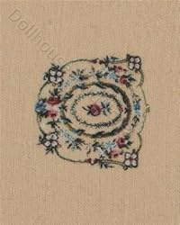 Miniature Tan Needlework Kit by Lindee's Little Linens