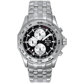 Bulova Marine Star Chronograph Watch Model 96G55