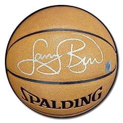 Larry Bird Signed Indoor/Outdoor Nba Basketball Boston Celtics - Authentic Celebrity Autographed