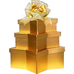 SCHEDULE YOUR DELIVERY DAY! Sweetest Star Gift Tower - Gourmet Food Gift Basket