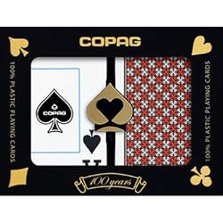 Copag Master Bridge Size Jumbo Index Playing Cards (Black Red)