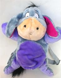 Disney 16" Eeyoresoft Plush Backpack