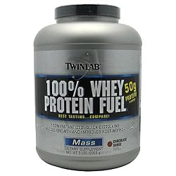 Twinlab 100% Whey Protein Fuel, Chocolate Surge, 5 Pound