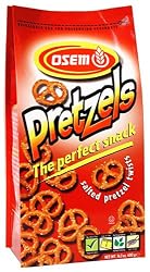 Osem Salted Pretzel Twist, 14.1-Ounce Packages (Pack of 12)