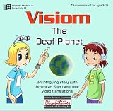 ASL American Sign Language - Visiom - Deaf Planet - A Story, A Dictionary of Words and Idioms and Study Questions for Windows Only